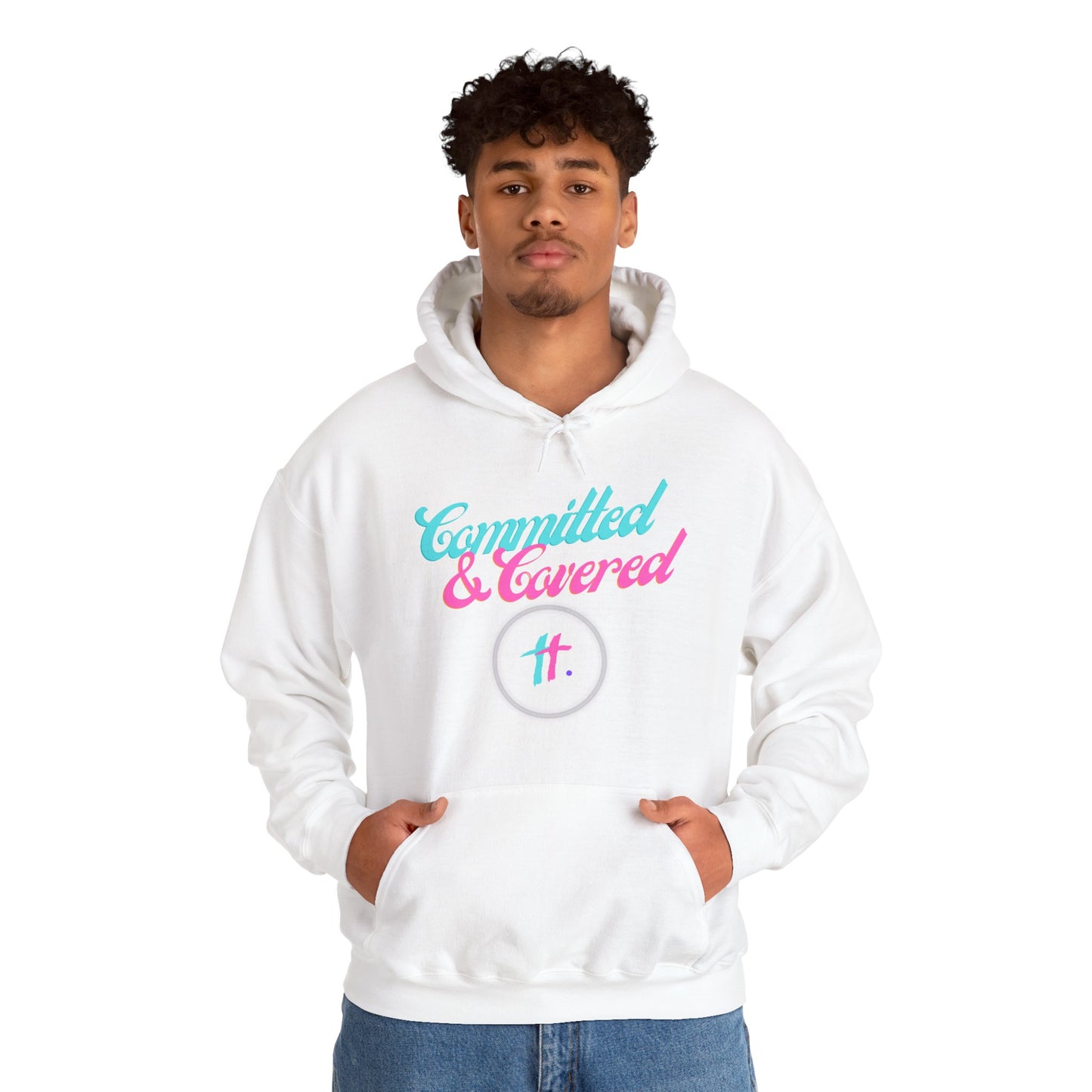 Committed & Covered Unisex Heavy Blend™ Hooded Sweatshirt