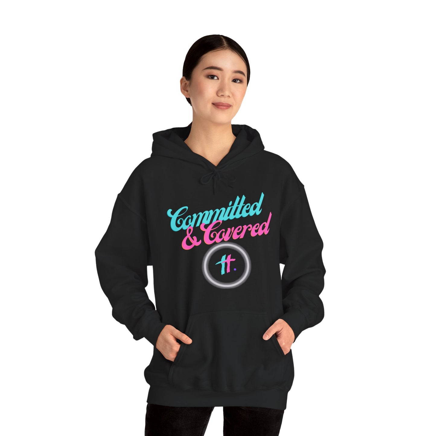 Committed & Covered Unisex Heavy Blend™ Hooded Sweatshirt