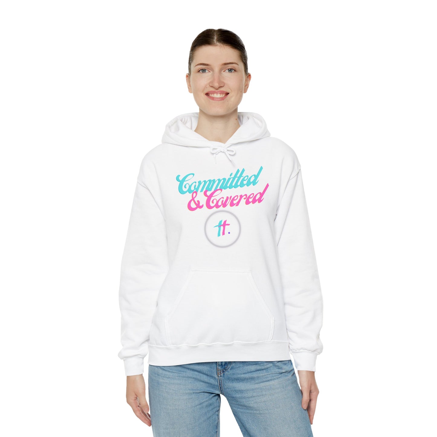 Committed & Covered Unisex Heavy Blend™ Hooded Sweatshirt