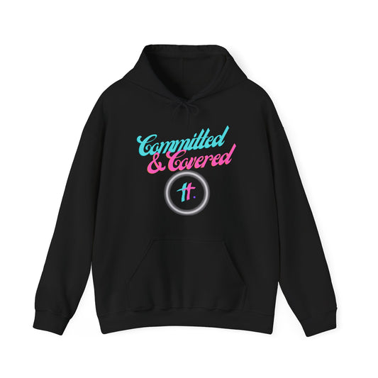 Committed & Covered Unisex Heavy Blend™ Hooded Sweatshirt