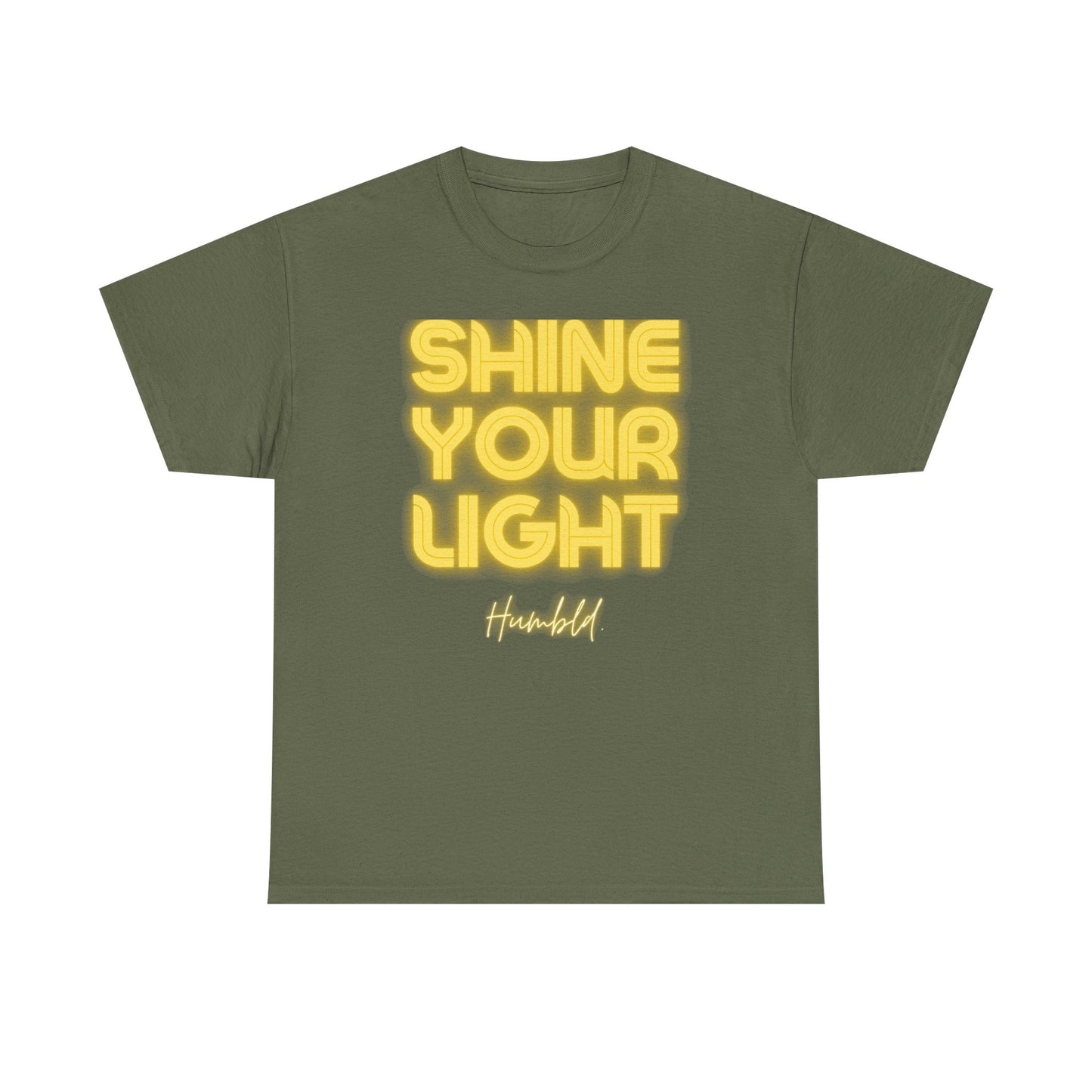 Shine Your Light Unisex Heavy Cotton Tee