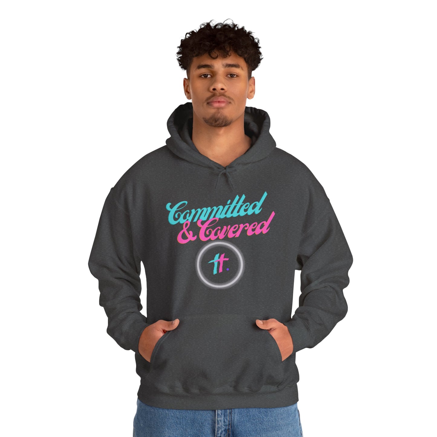Committed & Covered Unisex Heavy Blend™ Hooded Sweatshirt