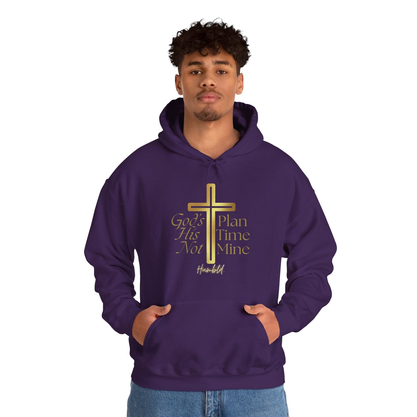 God’s Plan Unisex Heavy Blend™ Hooded Sweatshirt