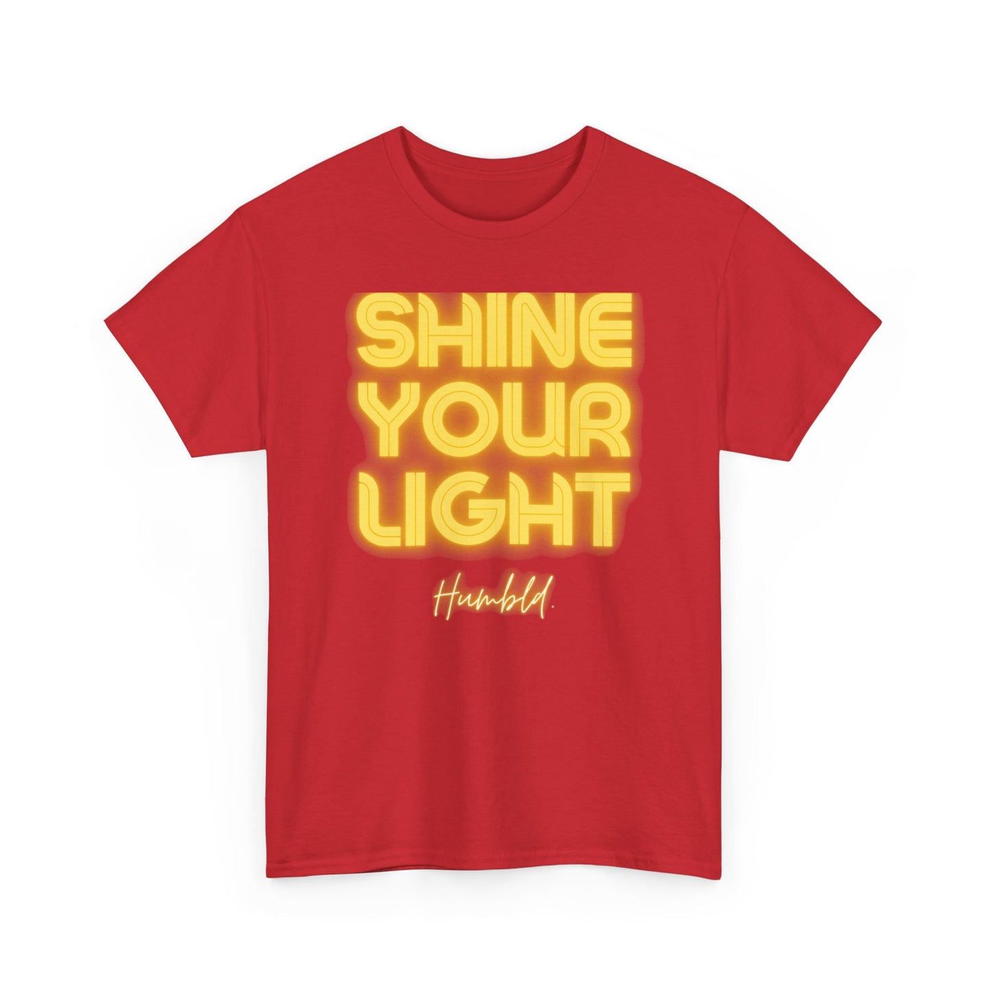 Shine Your Light Unisex Heavy Cotton Tee