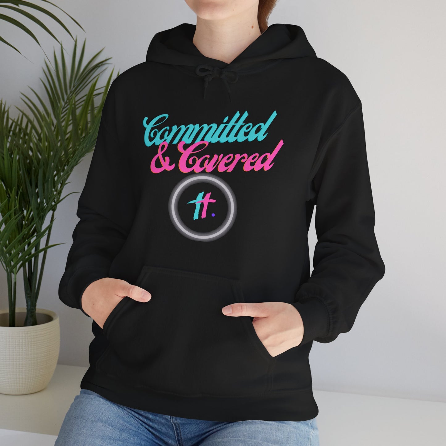 Committed & Covered Unisex Heavy Blend™ Hooded Sweatshirt