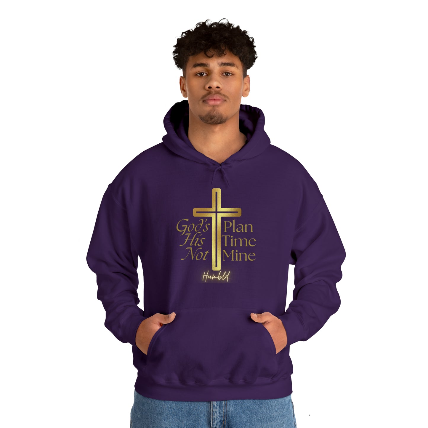 God’s Plan Unisex Heavy Blend™ Hooded Sweatshirt