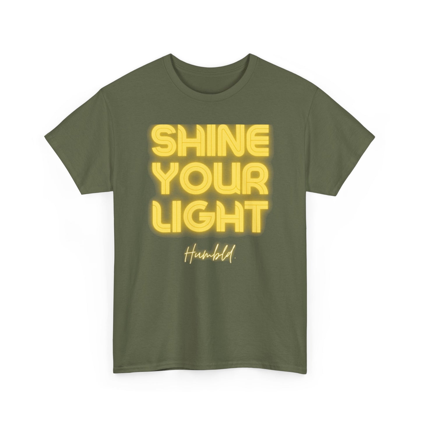 Shine Your Light Unisex Heavy Cotton Tee