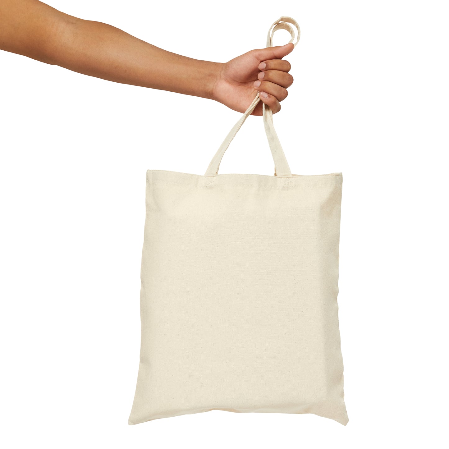 Committed & Covered Cotton Canvas Tote Bag