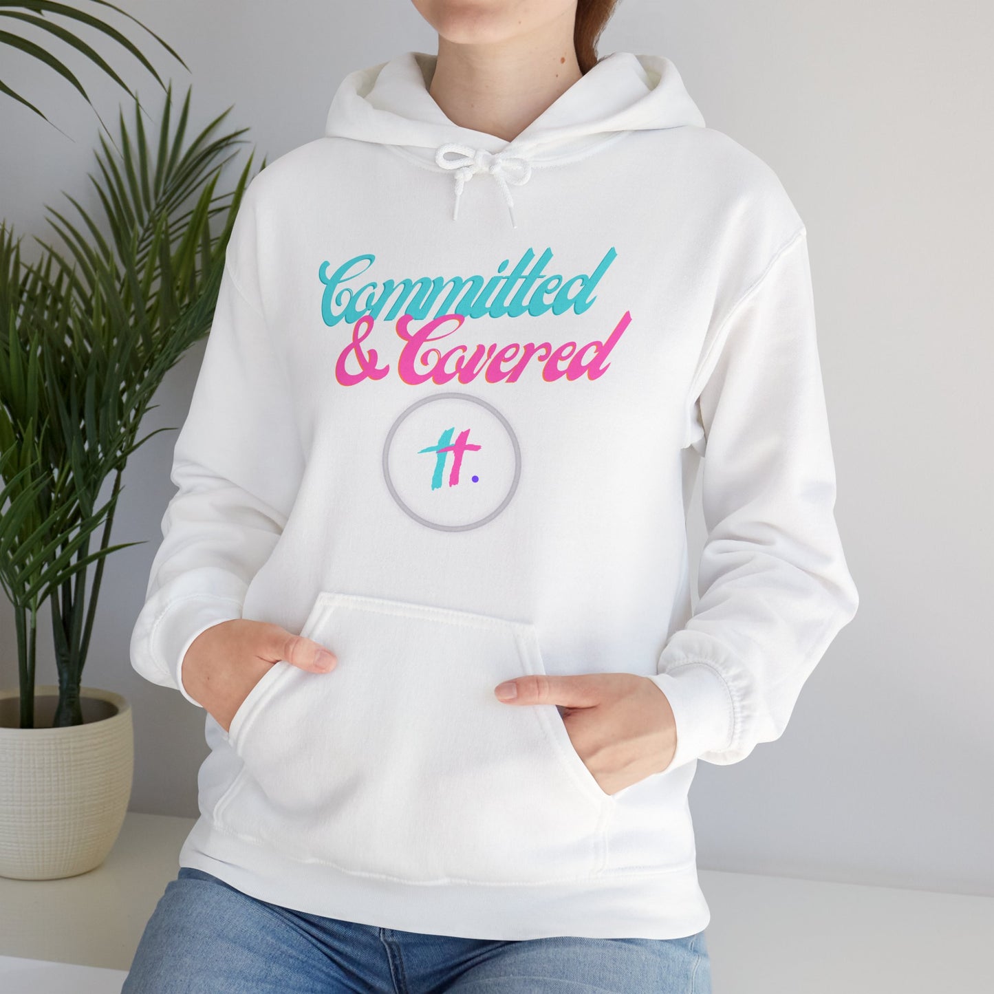 Committed & Covered Unisex Heavy Blend™ Hooded Sweatshirt