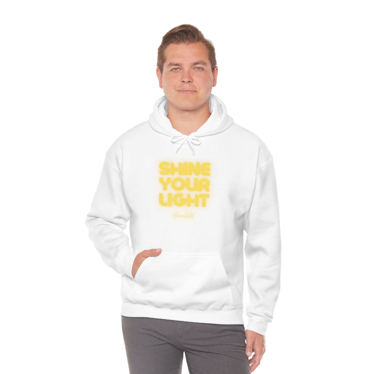 Shine Your Light Unisex Heavy Blend™ Hooded Sweatshirt