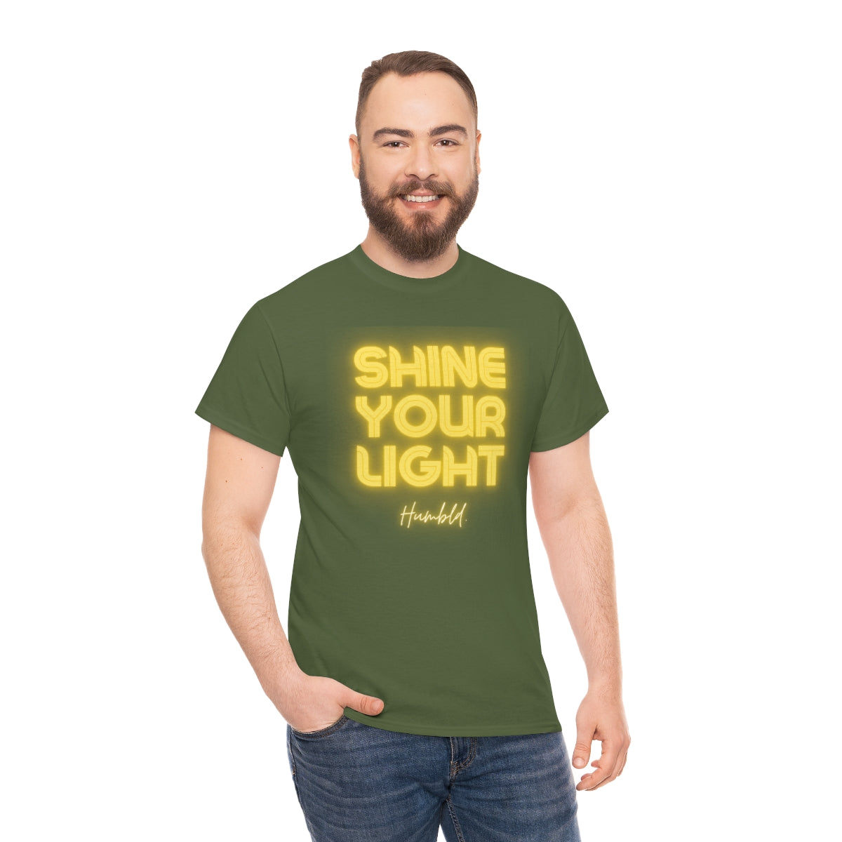 Shine Your Light Unisex Heavy Cotton Tee