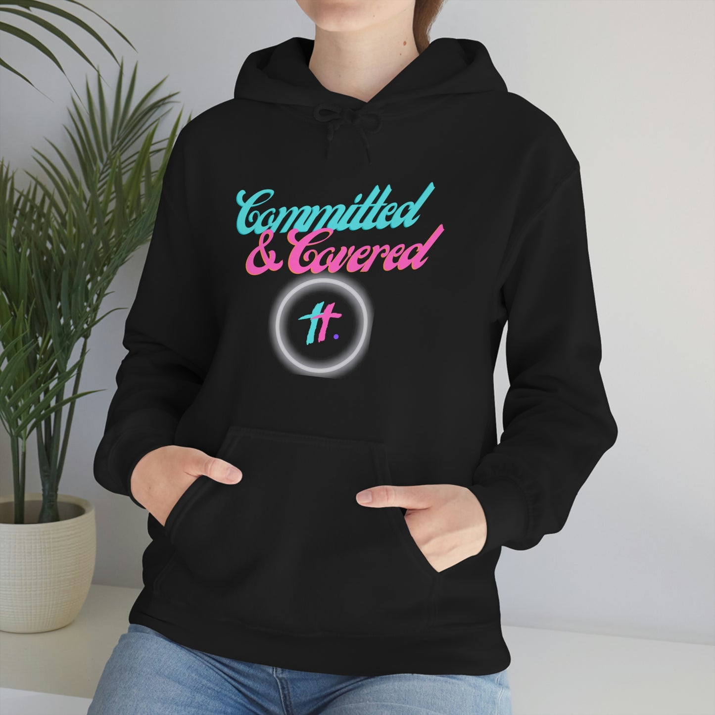 Committed & Covered Unisex Heavy Blend™ Hooded Sweatshirt