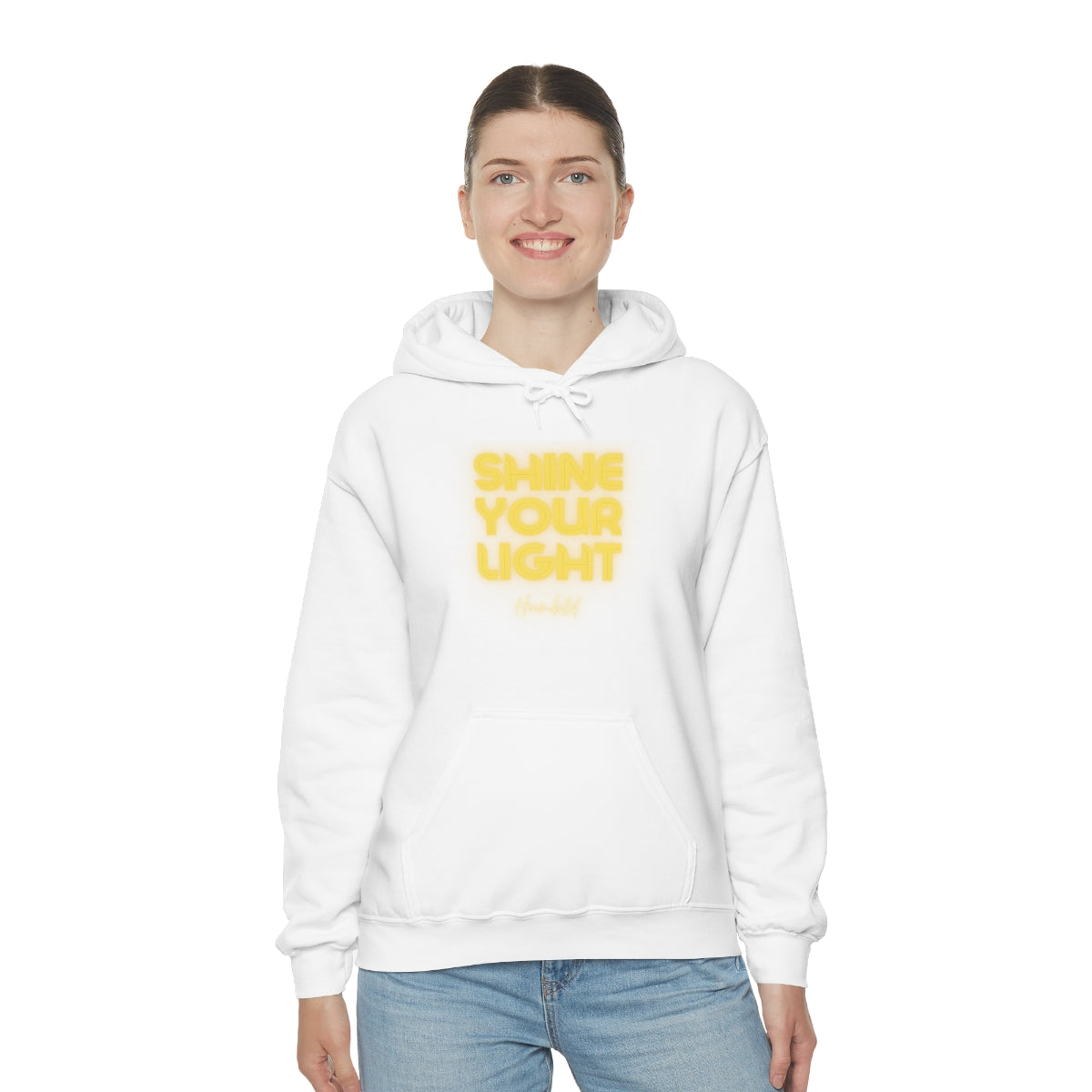 Shine Your Light Unisex Heavy Blend™ Hooded Sweatshirt