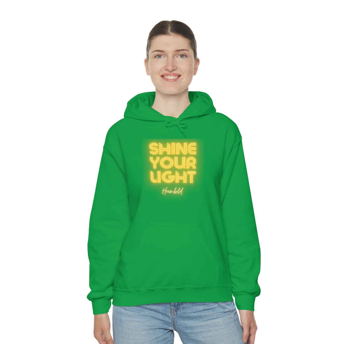 Shine Your Light Unisex Heavy Blend™ Hooded Sweatshirt