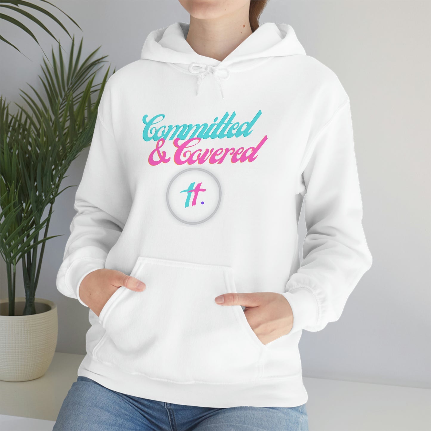 Committed & Covered Unisex Heavy Blend™ Hooded Sweatshirt