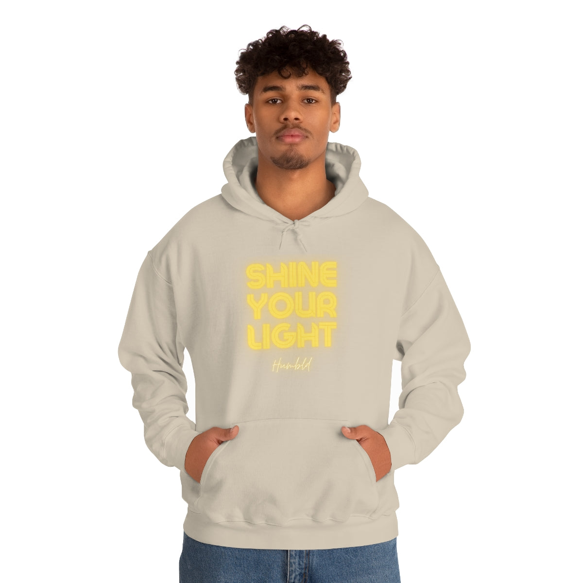 Shine Your Light Unisex Heavy Blend™ Hooded Sweatshirt