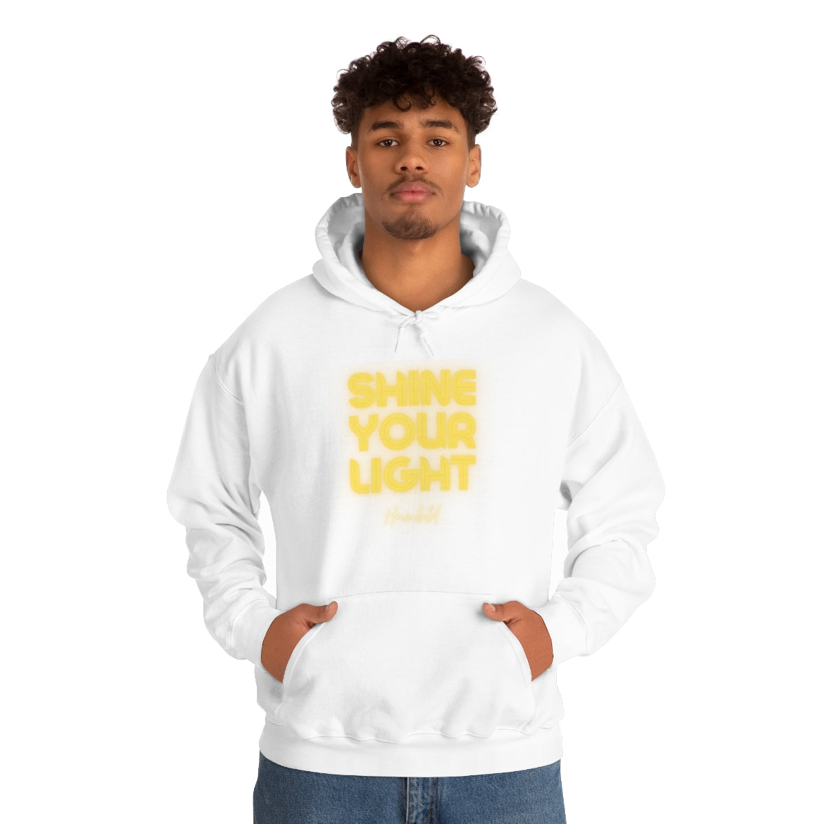 Shine Your Light Unisex Heavy Blend™ Hooded Sweatshirt