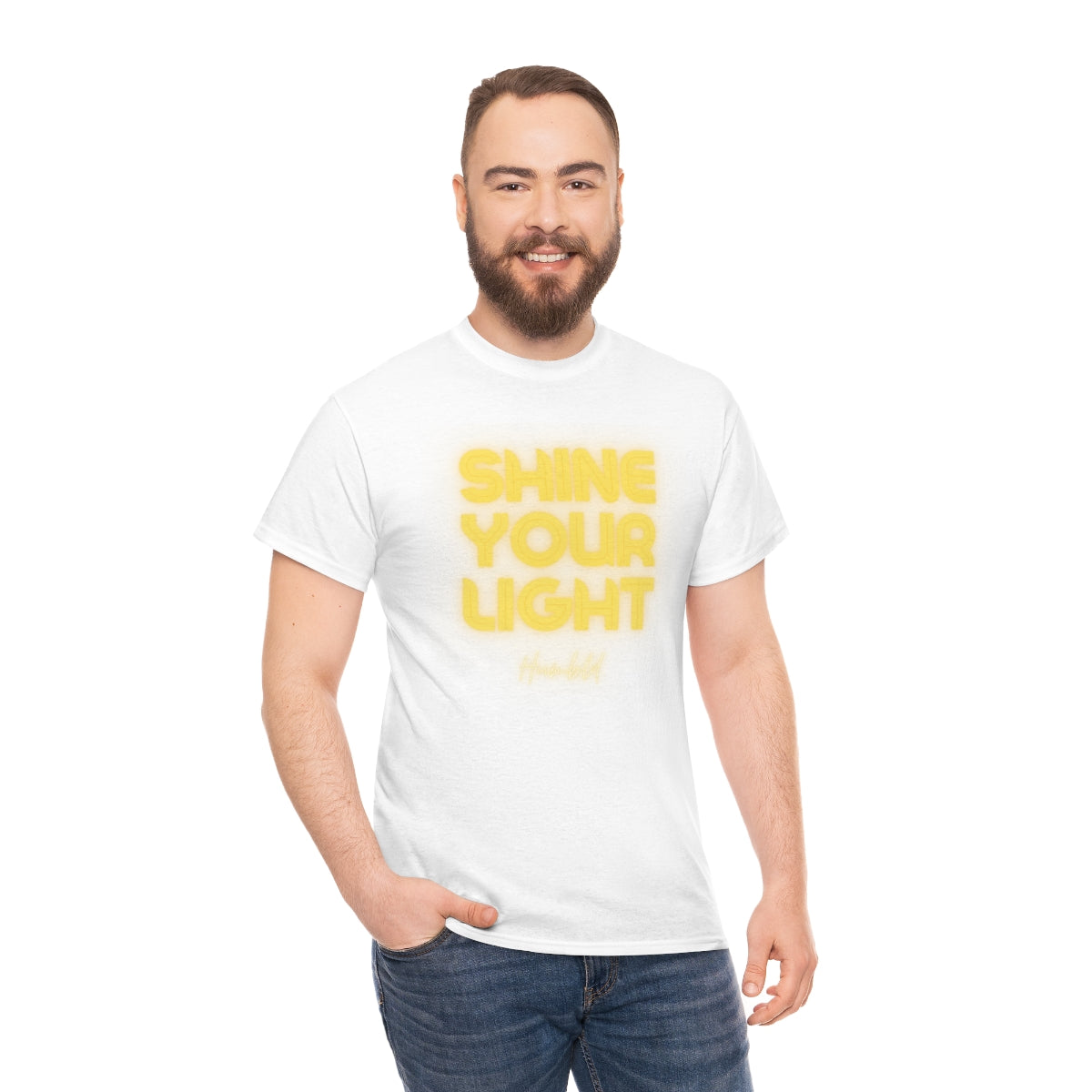 Shine Your Light Unisex Heavy Cotton Tee