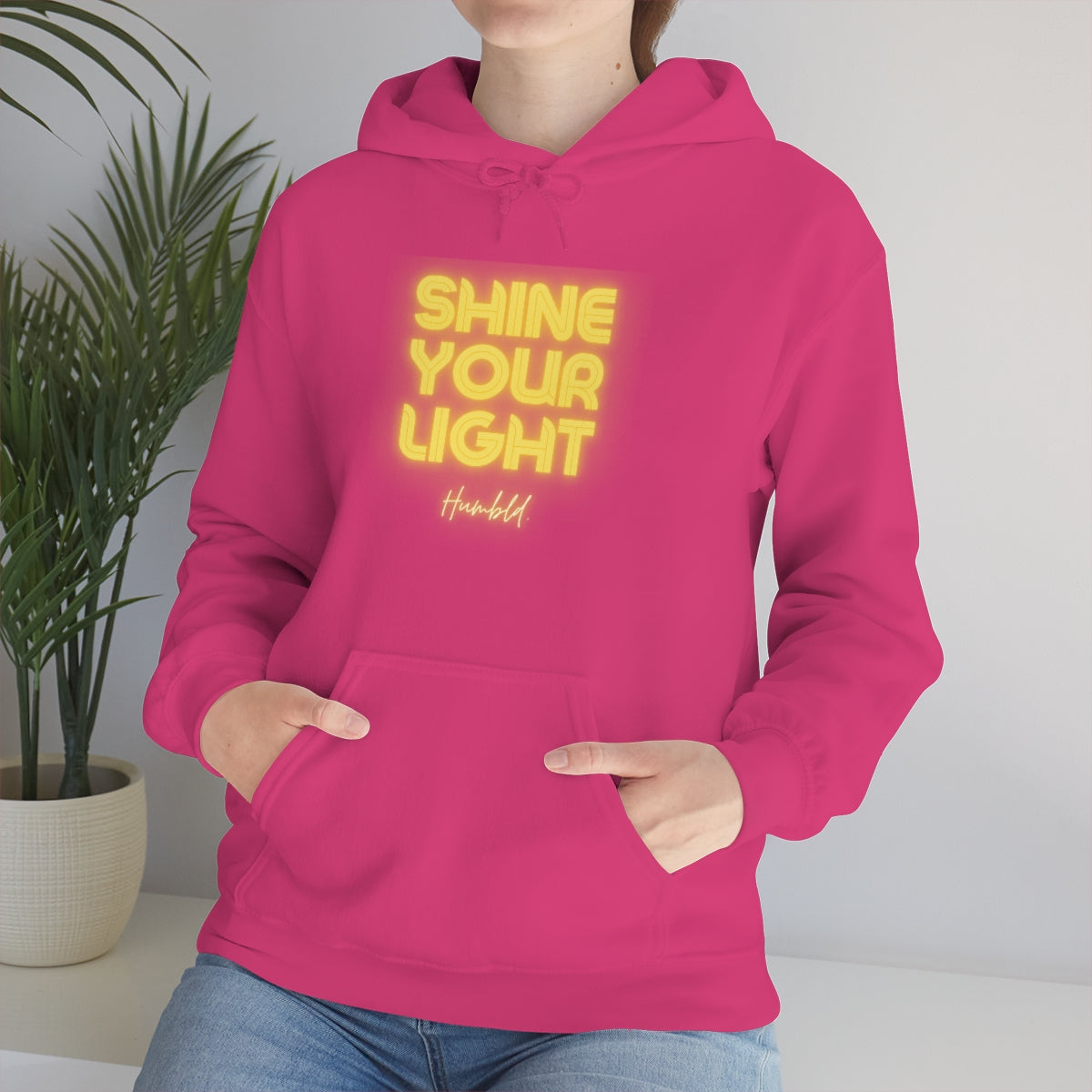 Shine Your Light Unisex Heavy Blend™ Hooded Sweatshirt