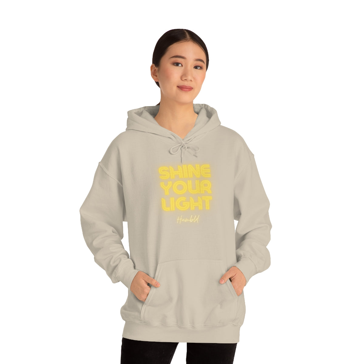 Shine Your Light Unisex Heavy Blend™ Hooded Sweatshirt