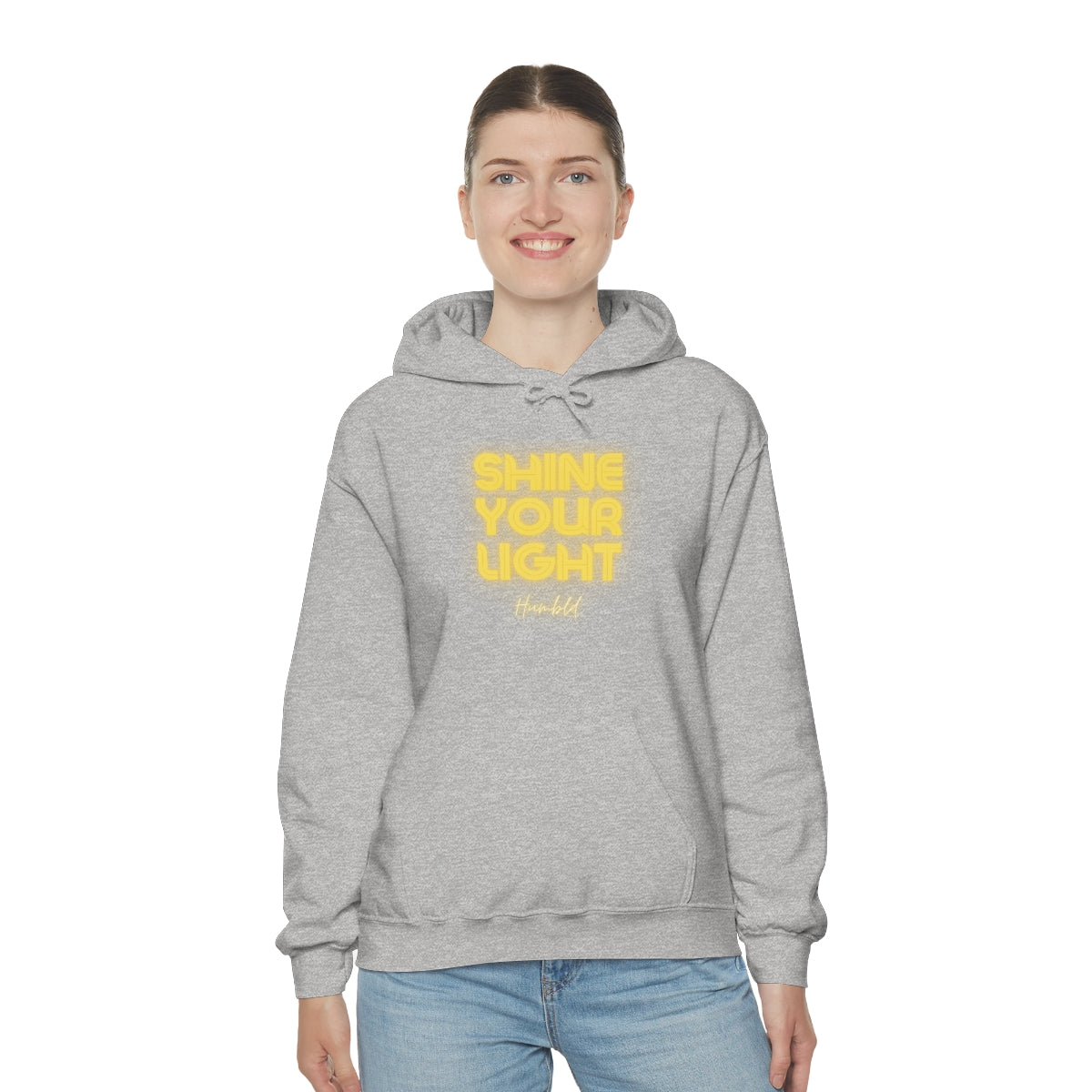 Shine Your Light Unisex Heavy Blend™ Hooded Sweatshirt