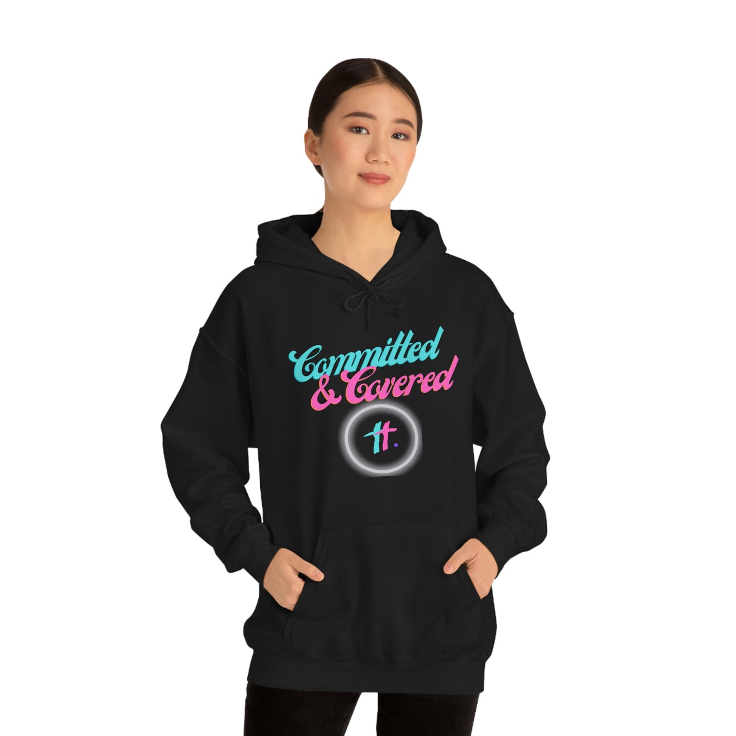 Committed & Covered Unisex Heavy Blend™ Hooded Sweatshirt