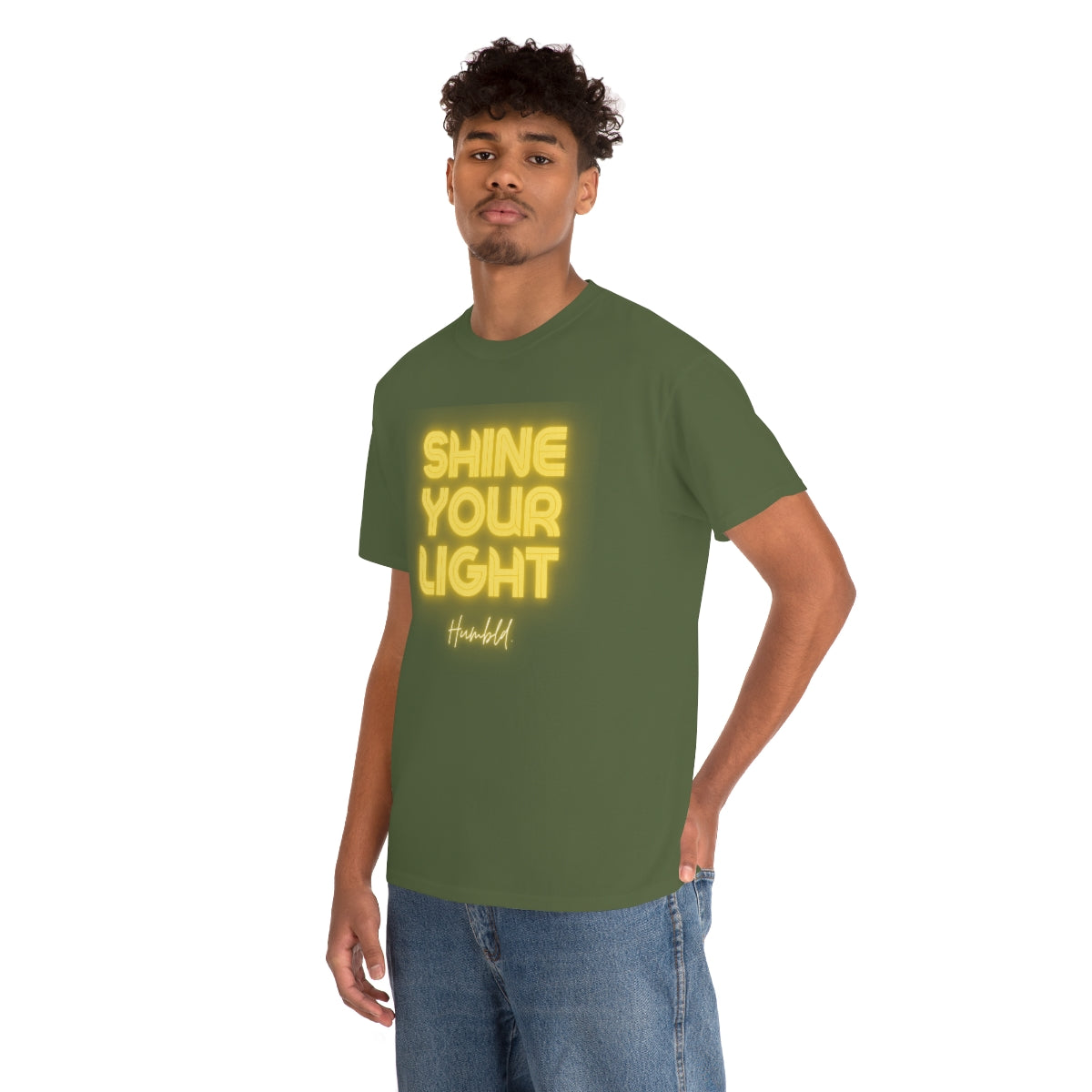 Shine Your Light Unisex Heavy Cotton Tee