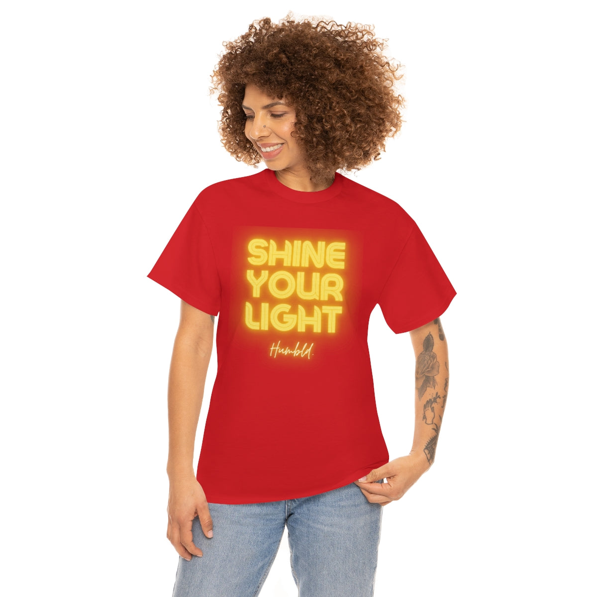 Shine Your Light Unisex Heavy Cotton Tee