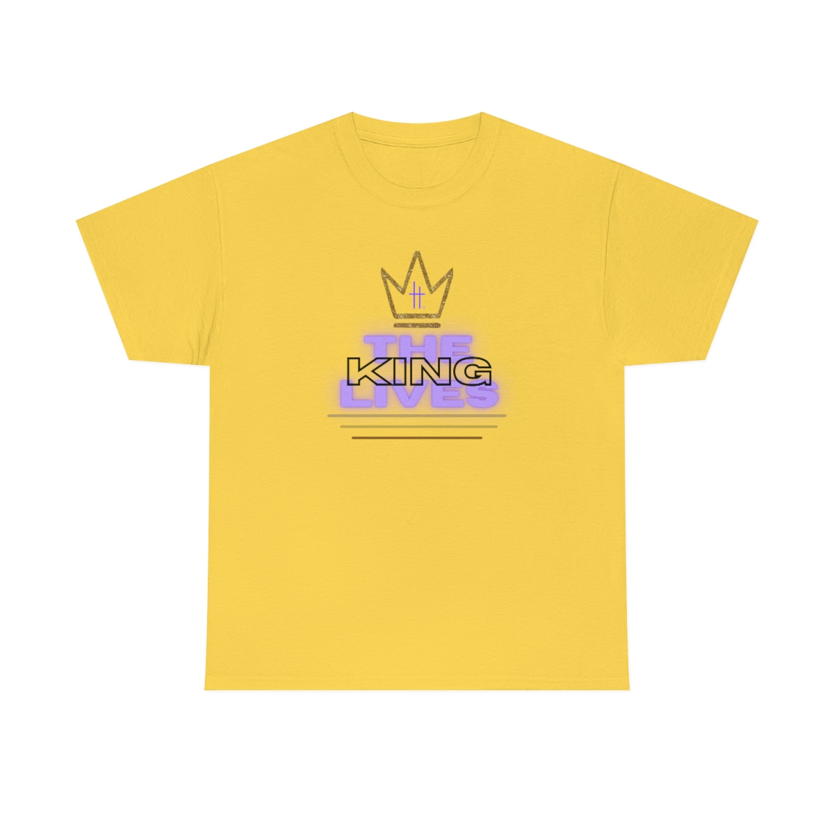 The King Lives Unisex Heavy Cotton Tee