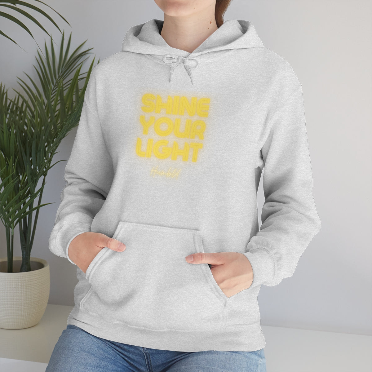 Shine Your Light Unisex Heavy Blend™ Hooded Sweatshirt