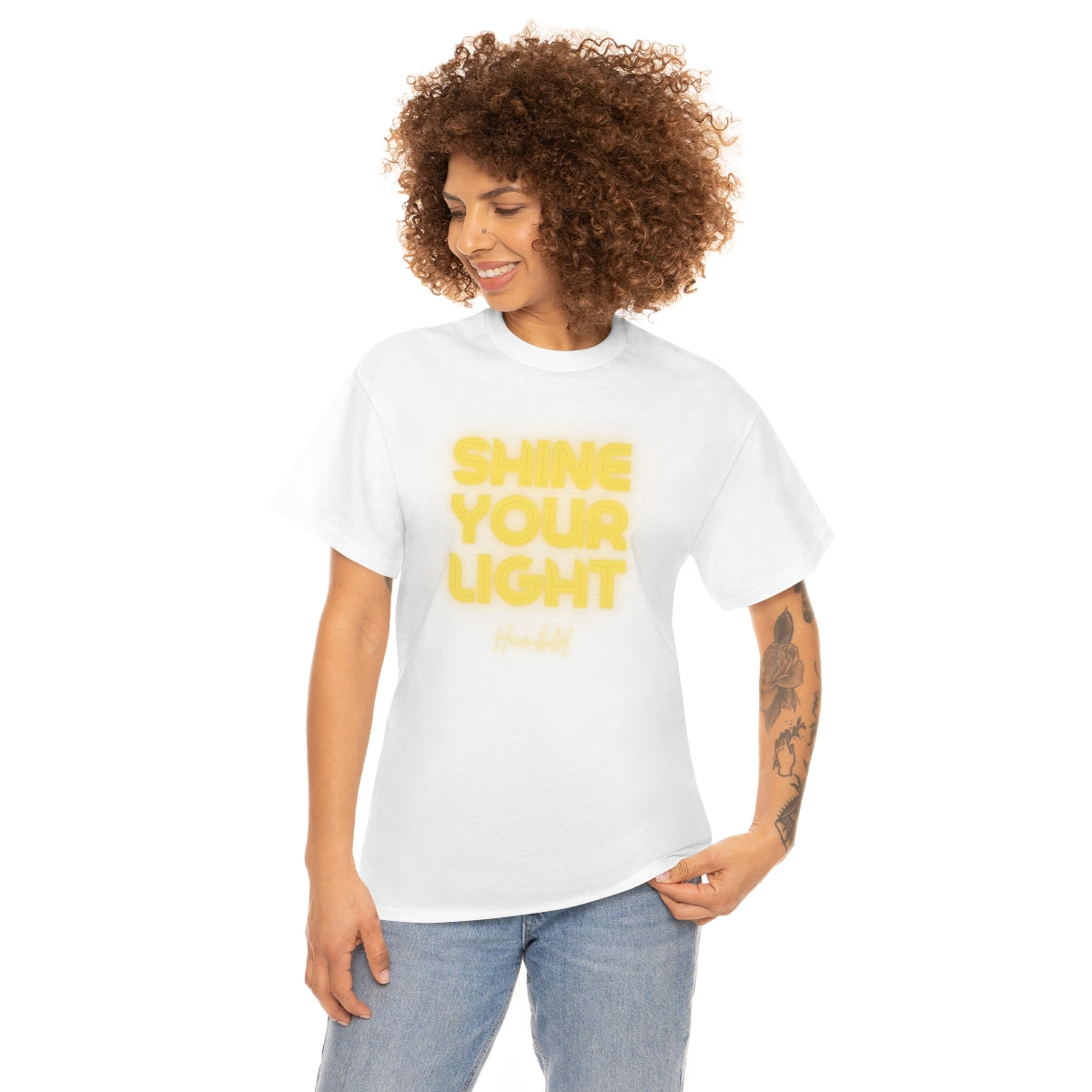 Shine Your Light Unisex Heavy Cotton Tee