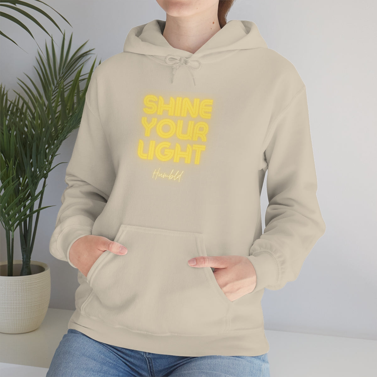 Shine Your Light Unisex Heavy Blend™ Hooded Sweatshirt