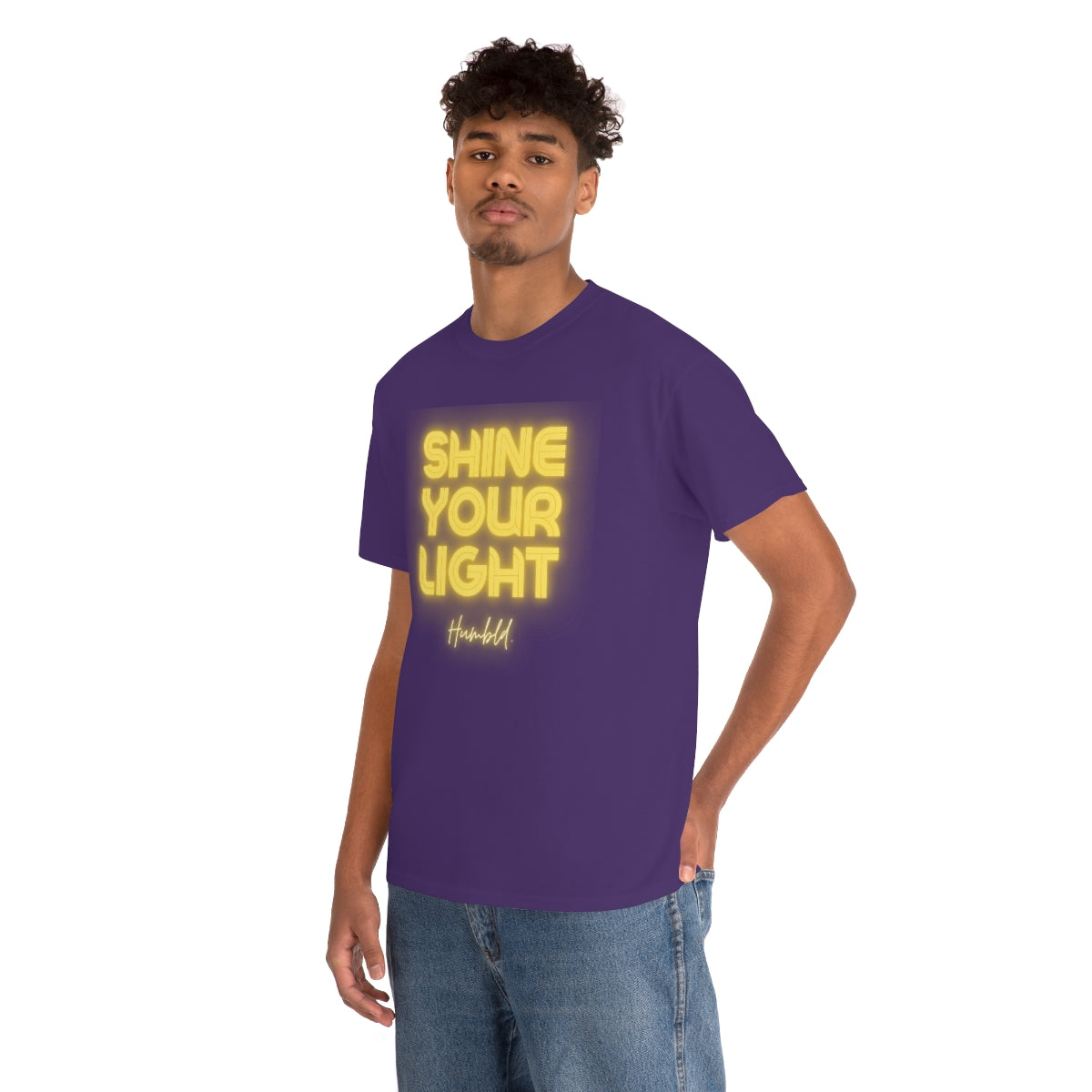 Shine Your Light Unisex Heavy Cotton Tee