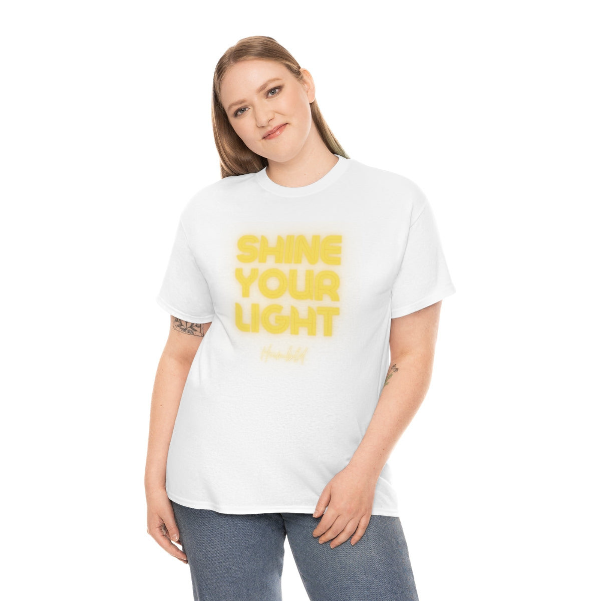 Shine Your Light Unisex Heavy Cotton Tee