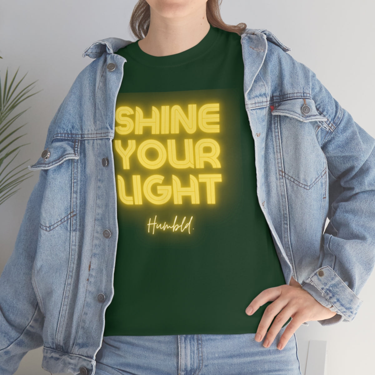 Shine Your Light Unisex Heavy Cotton Tee