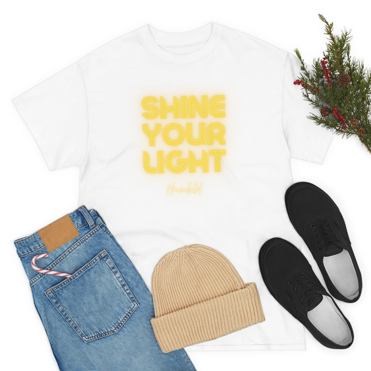 Shine Your Light Unisex Heavy Cotton Tee