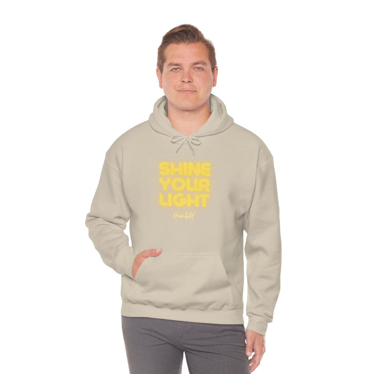 Shine Your Light Unisex Heavy Blend™ Hooded Sweatshirt