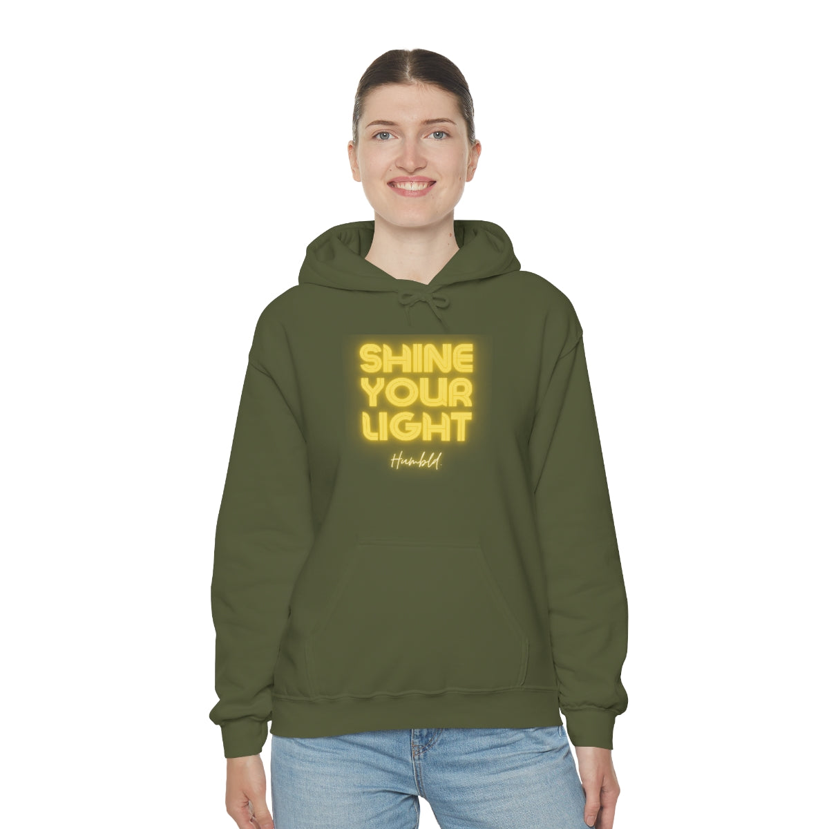 Shine Your Light Unisex Heavy Blend™ Hooded Sweatshirt