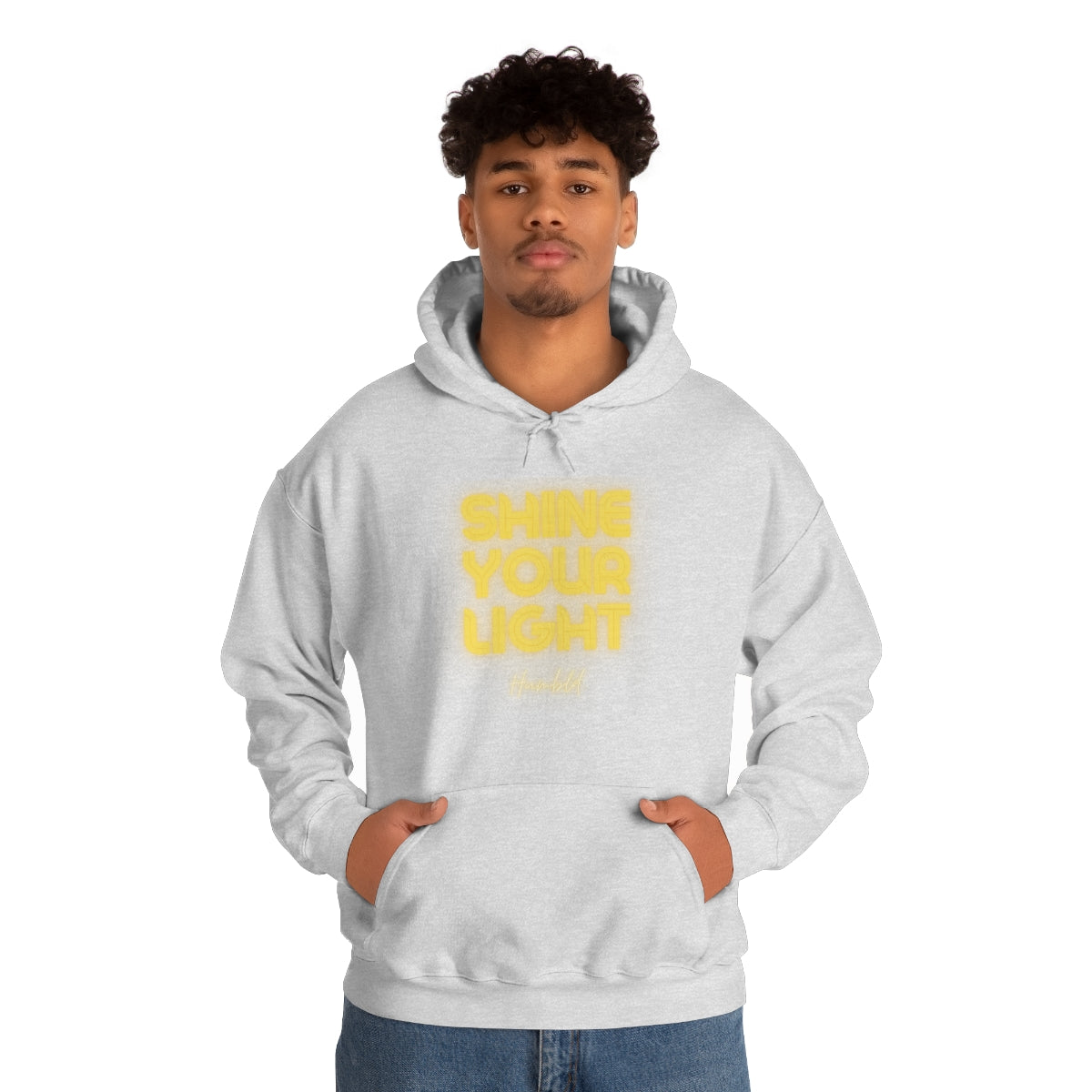 Shine Your Light Unisex Heavy Blend™ Hooded Sweatshirt