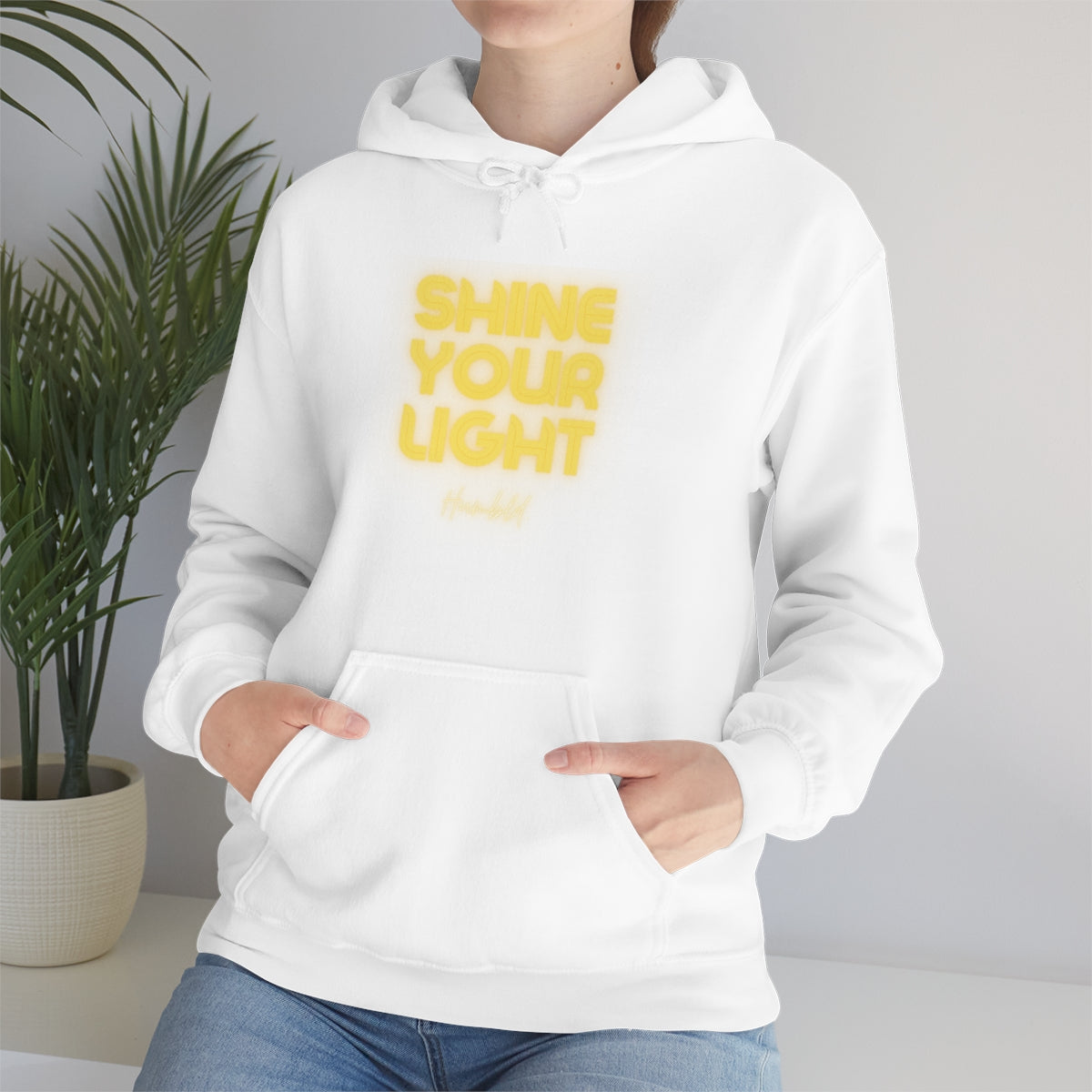 Shine Your Light Unisex Heavy Blend™ Hooded Sweatshirt