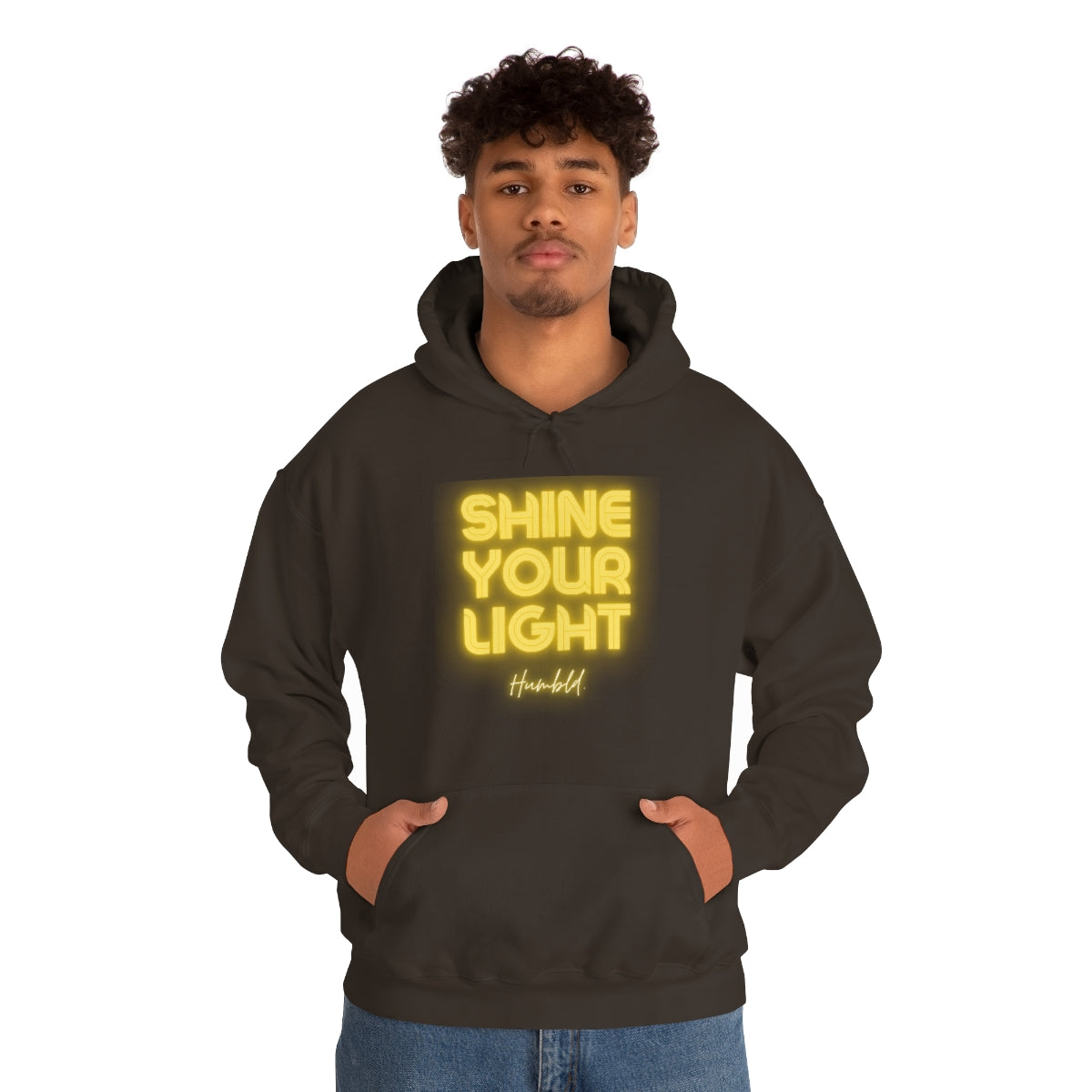 Shine Your Light Unisex Heavy Blend™ Hooded Sweatshirt