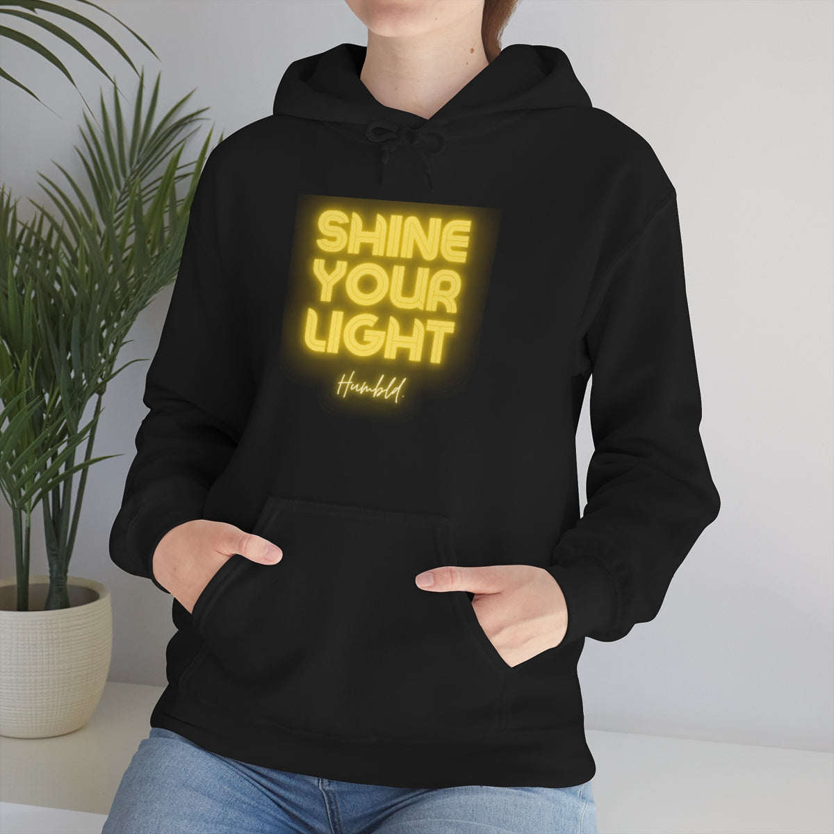 Shine Your Light Unisex Heavy Blend™ Hooded Sweatshirt