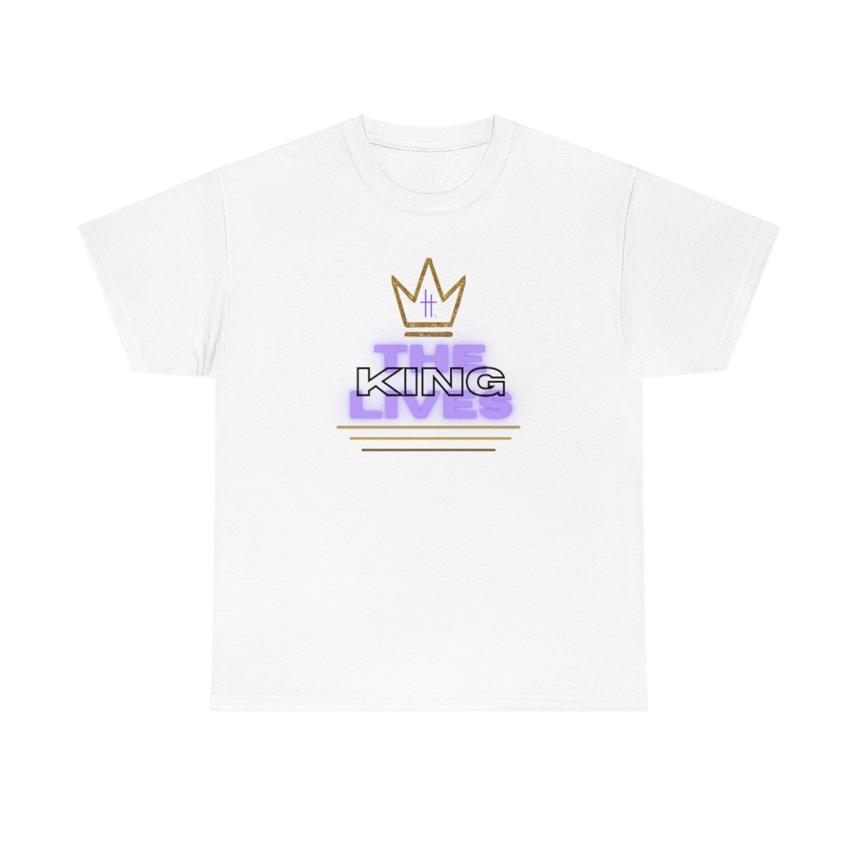 The King Lives Unisex Heavy Cotton Tee