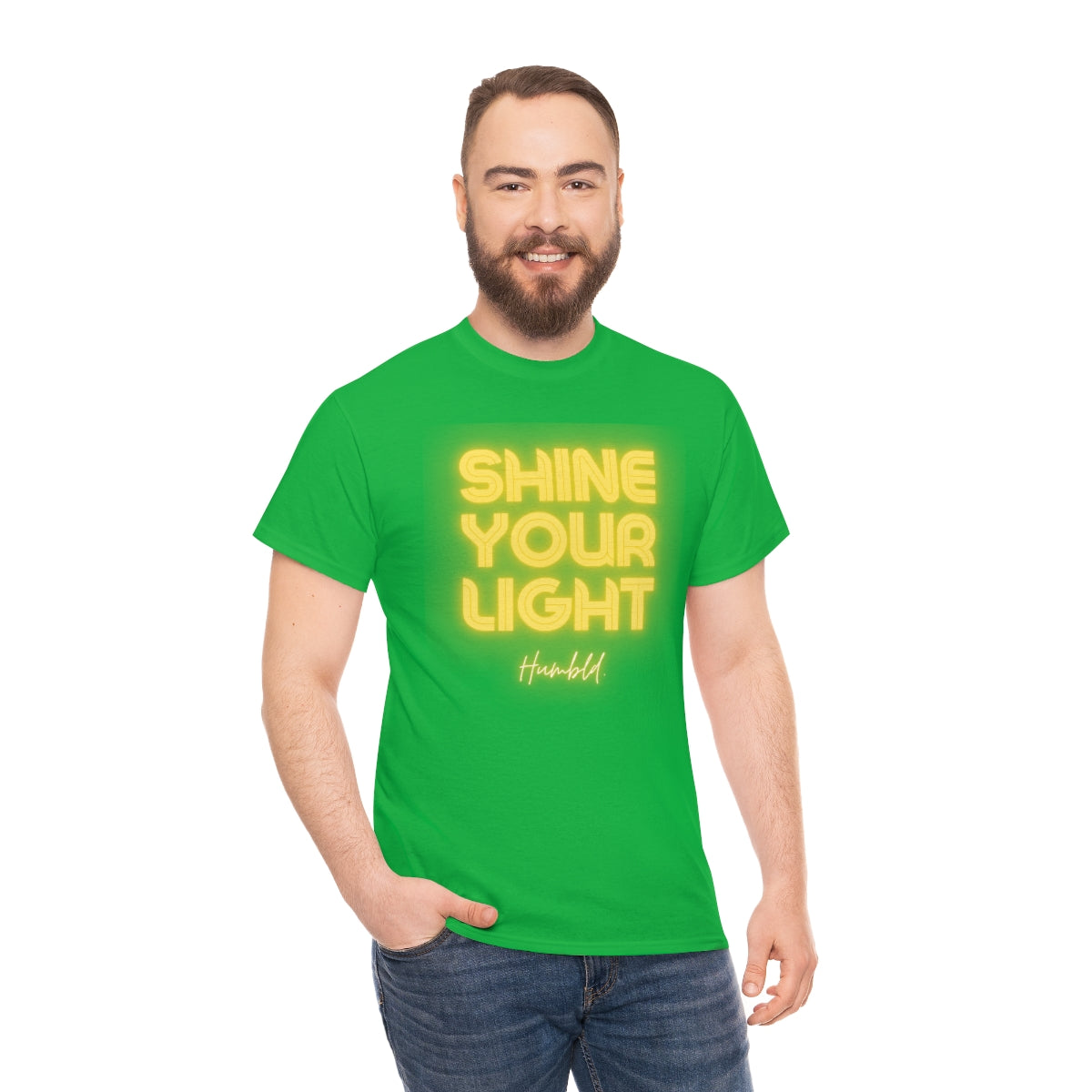 Shine Your Light Unisex Heavy Cotton Tee