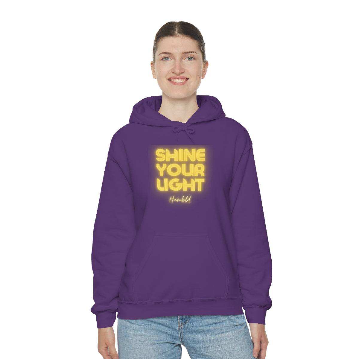 Shine Your Light Unisex Heavy Blend™ Hooded Sweatshirt