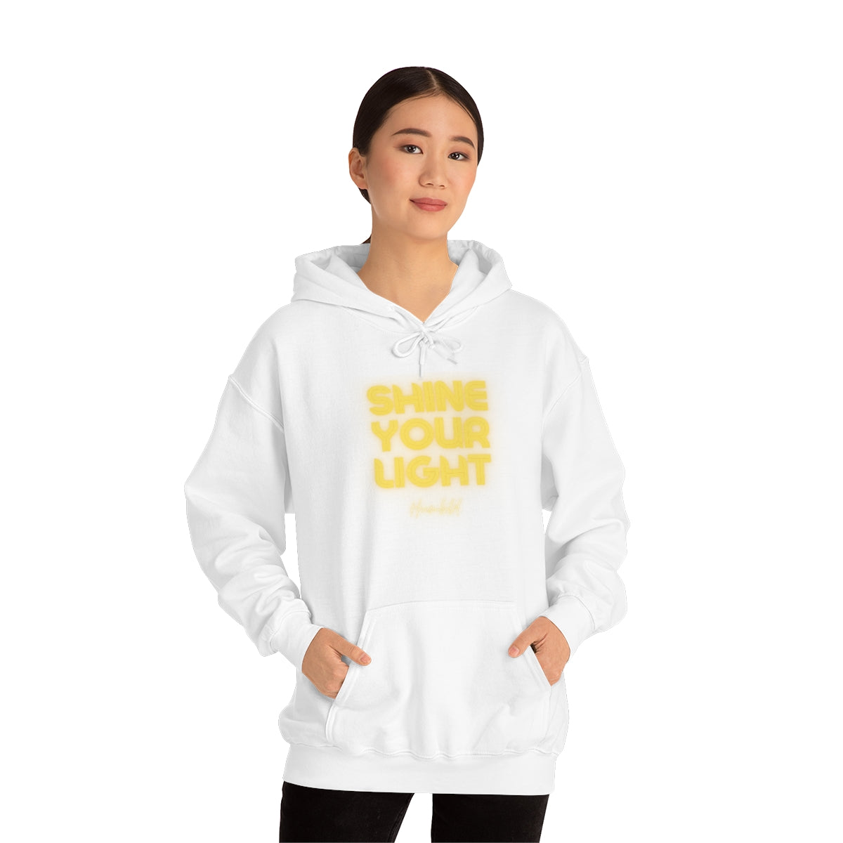 Shine Your Light Unisex Heavy Blend™ Hooded Sweatshirt