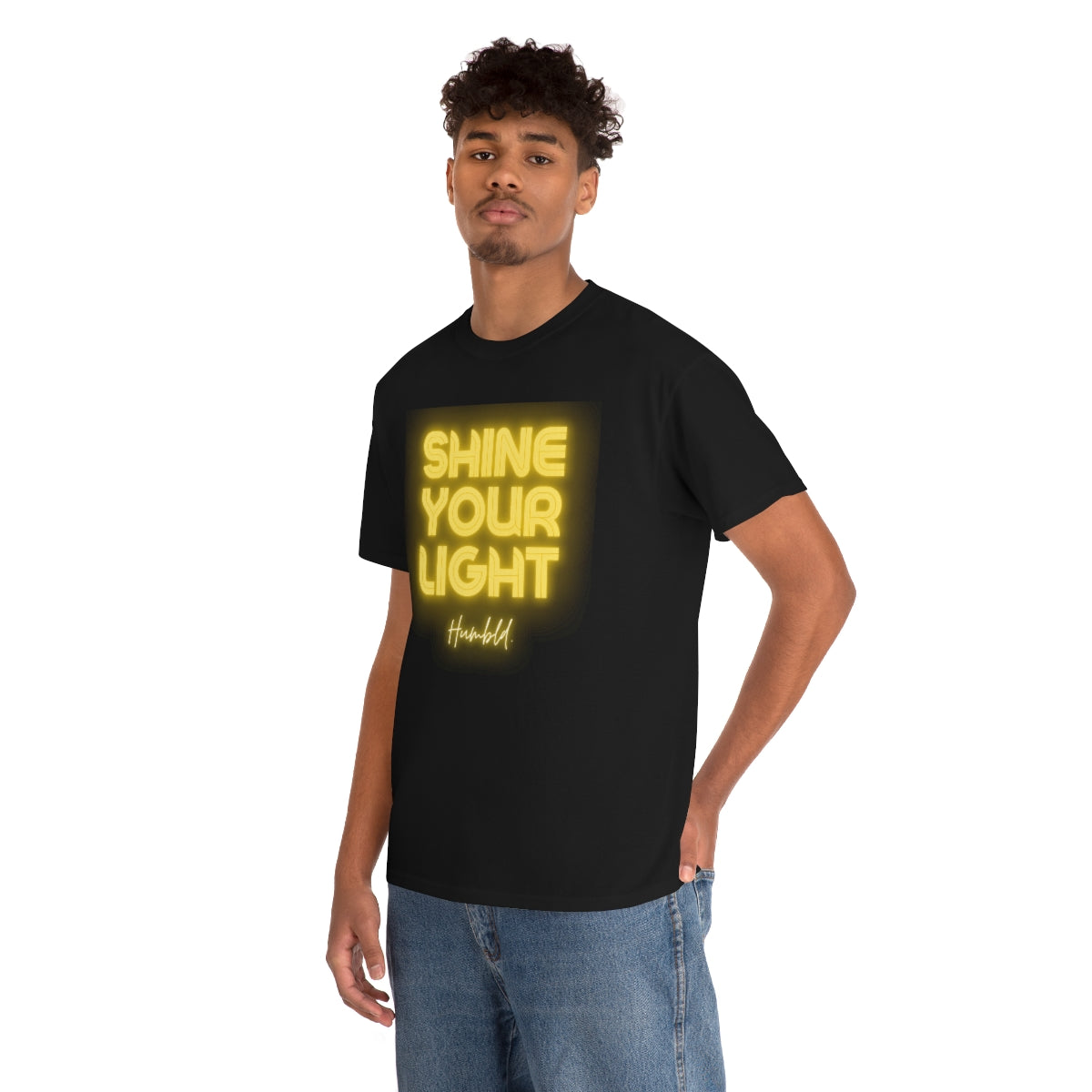 Shine Your Light Unisex Heavy Cotton Tee