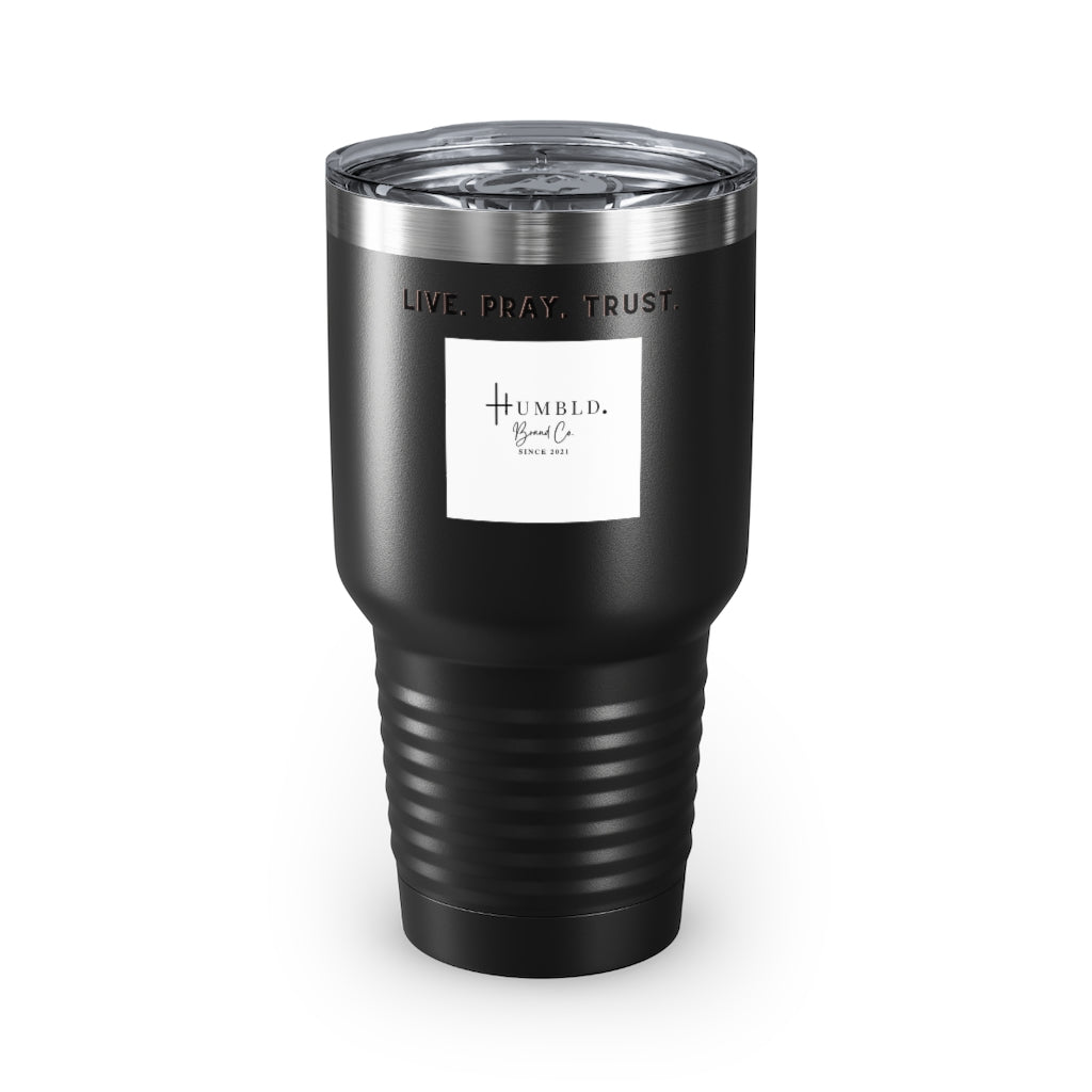 Live. Pray. Trust. Ringneck Tumbler, 30oz