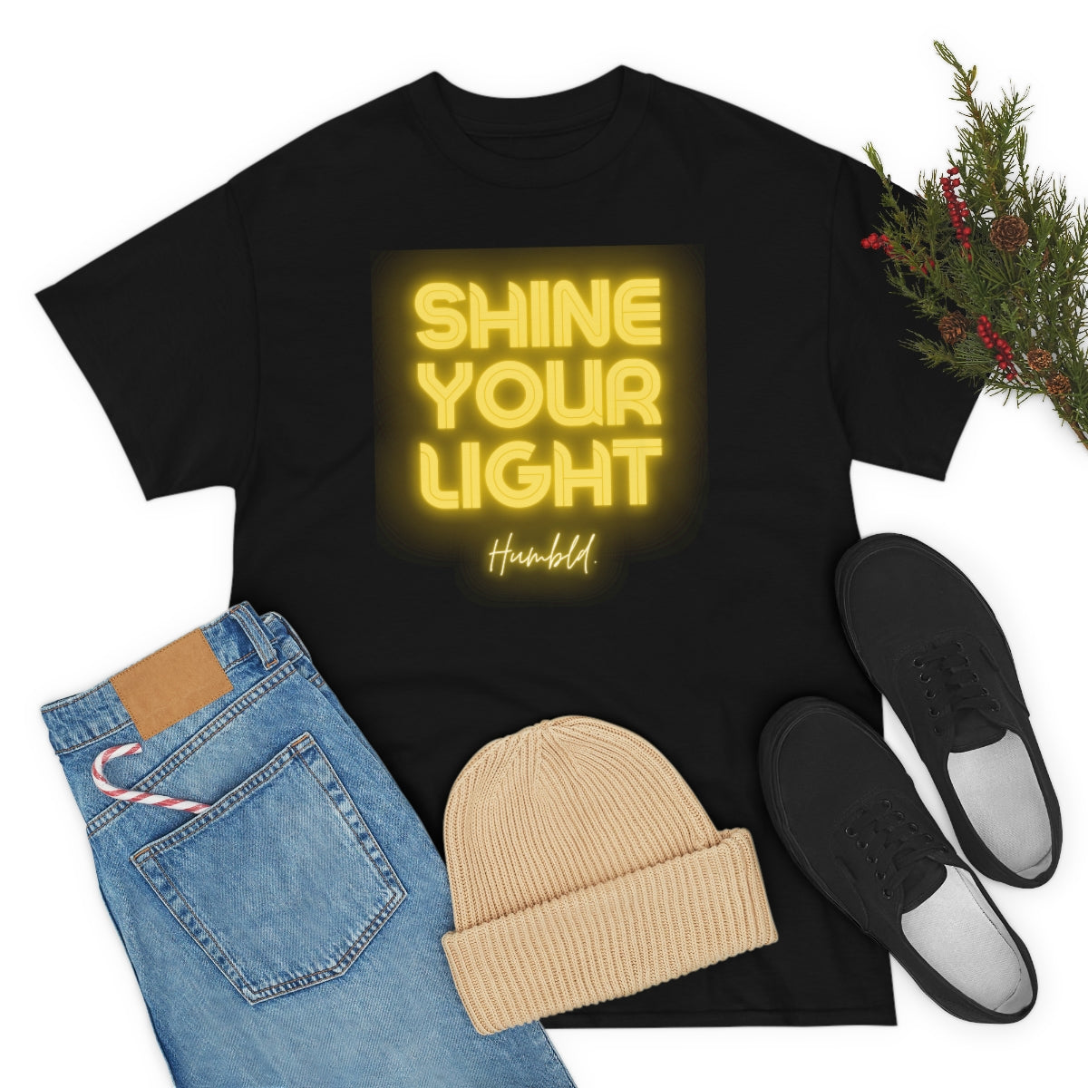 Shine Your Light Unisex Heavy Cotton Tee