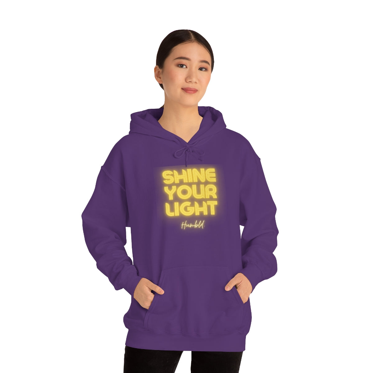 Shine Your Light Unisex Heavy Blend™ Hooded Sweatshirt